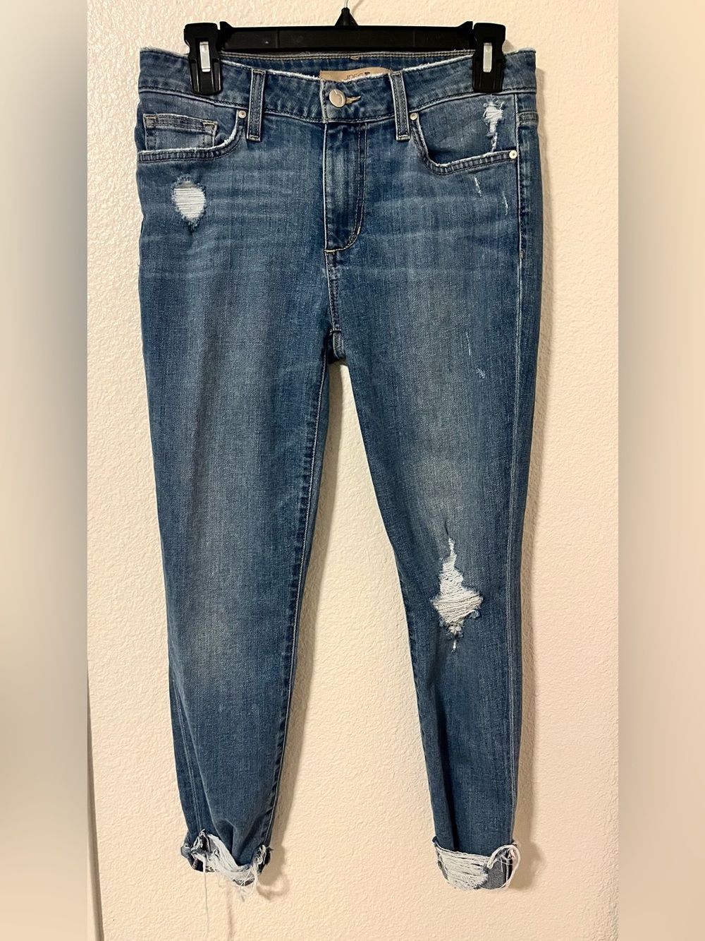 Joe’s Skinny Cuff Crop Jeans